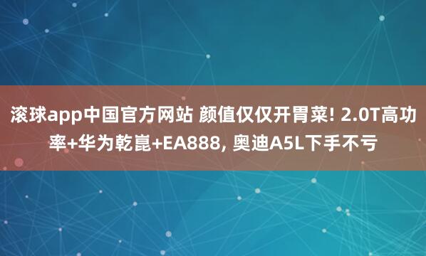 滚球app中国官方网站 颜值仅仅开胃菜! 2.0T高功率+华为乾崑+EA888， 奥迪A5L下手不亏