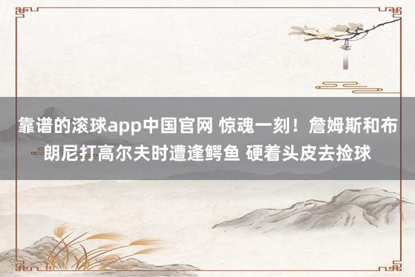 靠谱的滚球app中国官网 惊魂一刻！詹姆斯和布朗尼打高尔夫时遭逢鳄鱼 硬着头皮去捡球