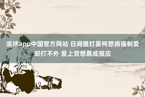 滚球app中国官方网站 日间提灯晏柯想搞强制爱却打不外 爱上贺想慕成报应