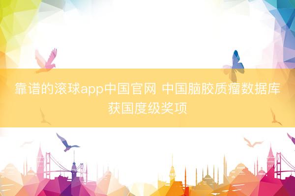 靠谱的滚球app中国官网 中国脑胶质瘤数据库获国度级奖项