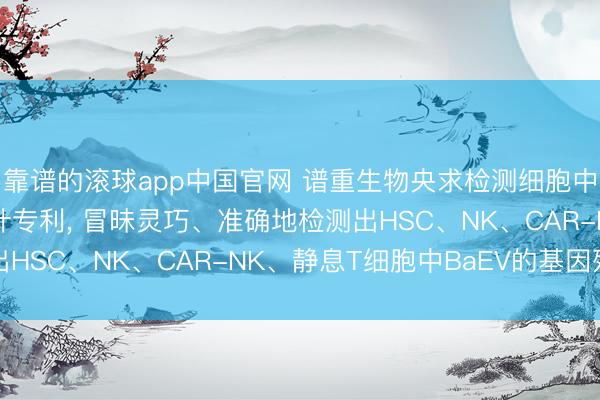 靠谱的滚球app中国官网 谱重生物央求检测细胞中BaEV基因引物和探针专利， 冒昧灵巧、准确地检测出HSC、NK、CAR-NK、静息T细胞中BaEV的基因残留